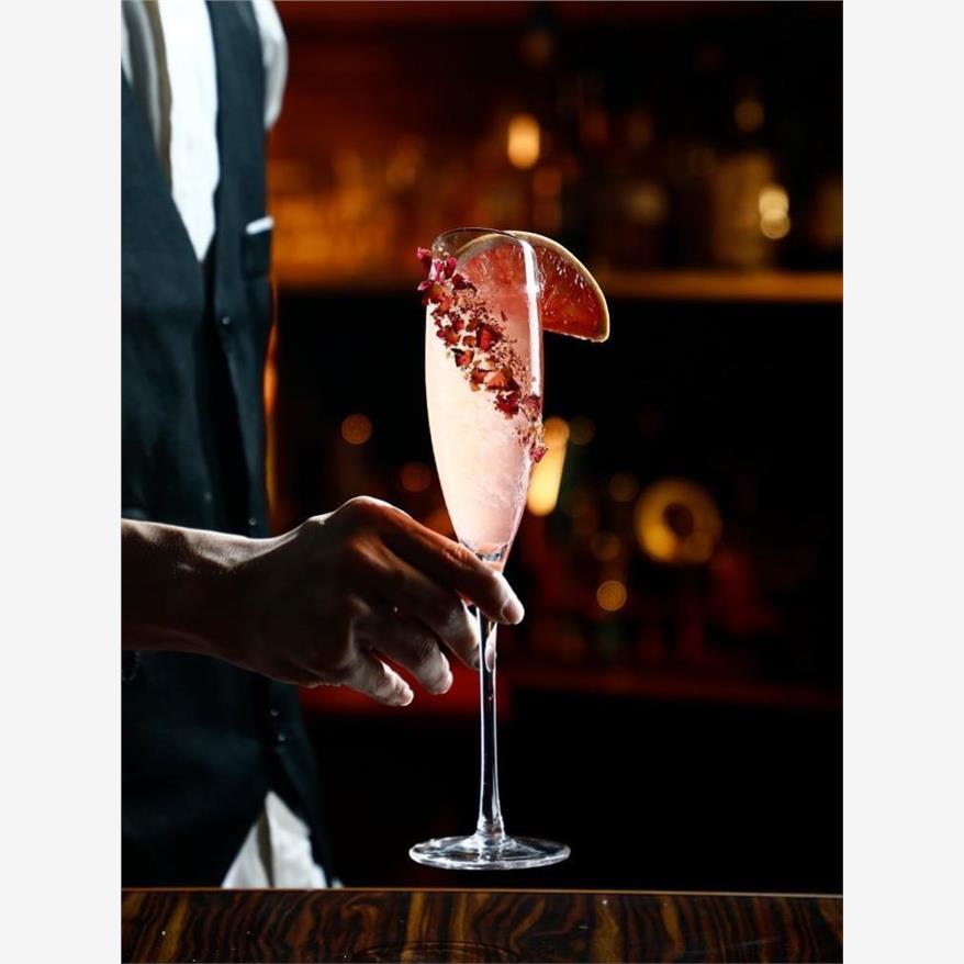 Slim series Japanese cocktail glass broiled highball martin