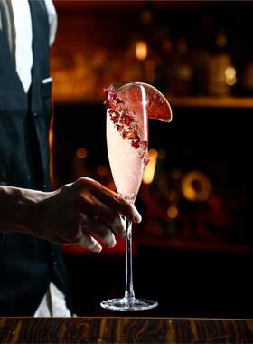 Slim series Japanese cocktail glass broiled highball martin