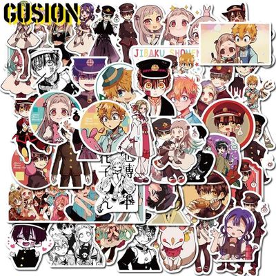 50pcs Cute Toilet-Bound Hanako-kun Anime Stickers Laptop