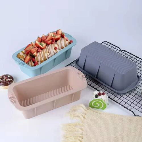 Rectangular Silicone Bread Pan Mold Toast Bread Molds Cake T