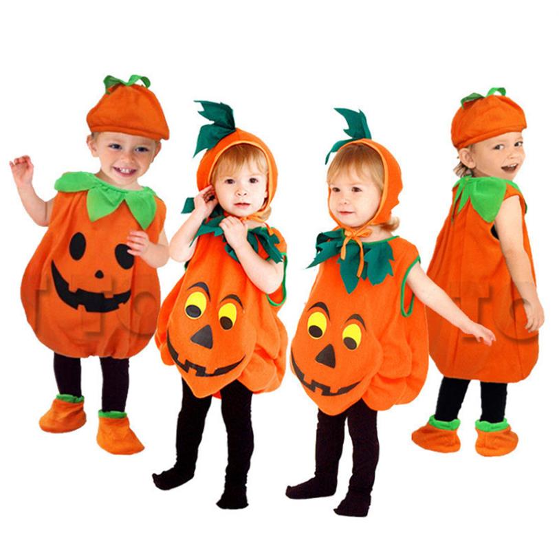 Childrens Halloween pumpkin costume baby clothing万圣节服装
