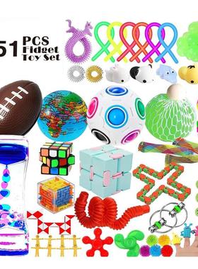 Mystery Fidget Toys Pack Set Pack Anti Stress Christmas Adve