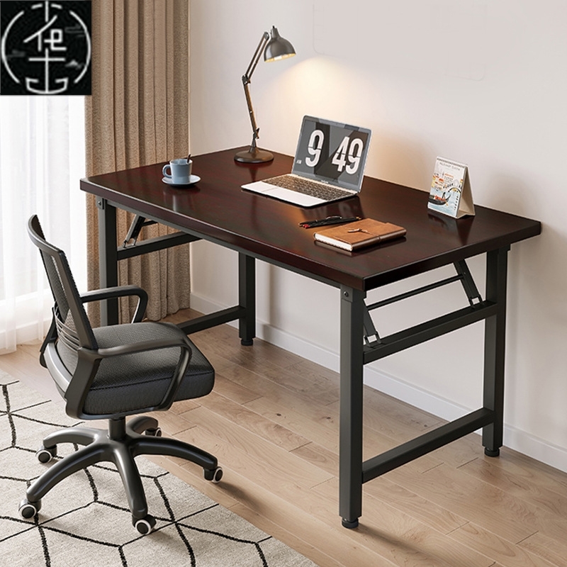 Simple bedroom long computer desk study writing bar table