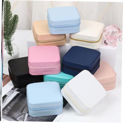 Jewelry box Earrings studs ring Necklace Storage box首饰收纳