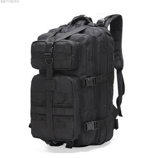 3P包攻击战术双肩背包军迷户外登山包多功能防水迷彩包35L中号快