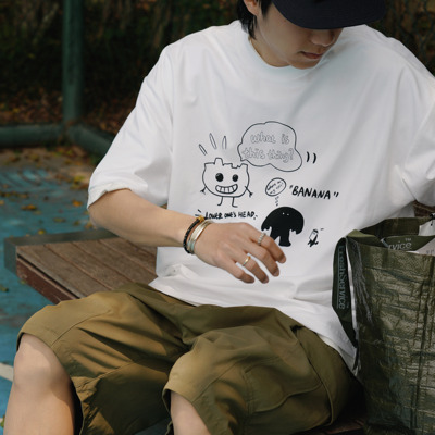 速干索罗娜手绘漫画短袖