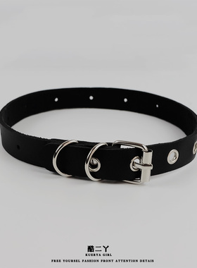 原宿暗黑系朋克choker项圈女洛丽塔摇滚锁骨链配饰颈链颈圈手环酷