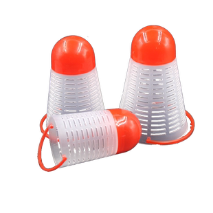 打窝器羽毛球垂钓鱼饵料打窝篮手竿野钓抛投饵器沉底打底筏钓定点