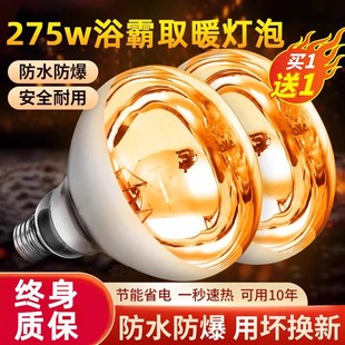 德国浴霸灯泡220v275w防爆浴霸挂壁式卫生间专用取暖灯照明灯泡