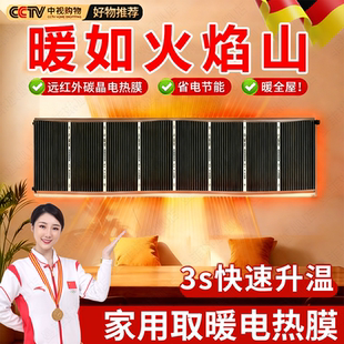 德国石墨烯发热片墙贴取暖机片带温控家用2025新款取暖器墙暖加热