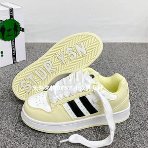 2024韩版爆款超火情侣百搭面包鞋2024秋季橡胶底防滑运动休闲鞋潮