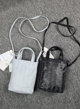 B318鱼 新品 迷你号帆布涂层敞口TOTE包 手提竖款小方包 优雅斜跨