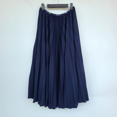 4620鱼 夏新！松紧腰超垂顺免烫型百褶半身裙 飘逸度假风优雅中裙