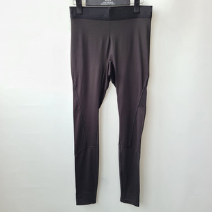 运动健身慢跑长裤 5382鱼 拼接超大弹力紧身裤 男款 斯里兰卡产