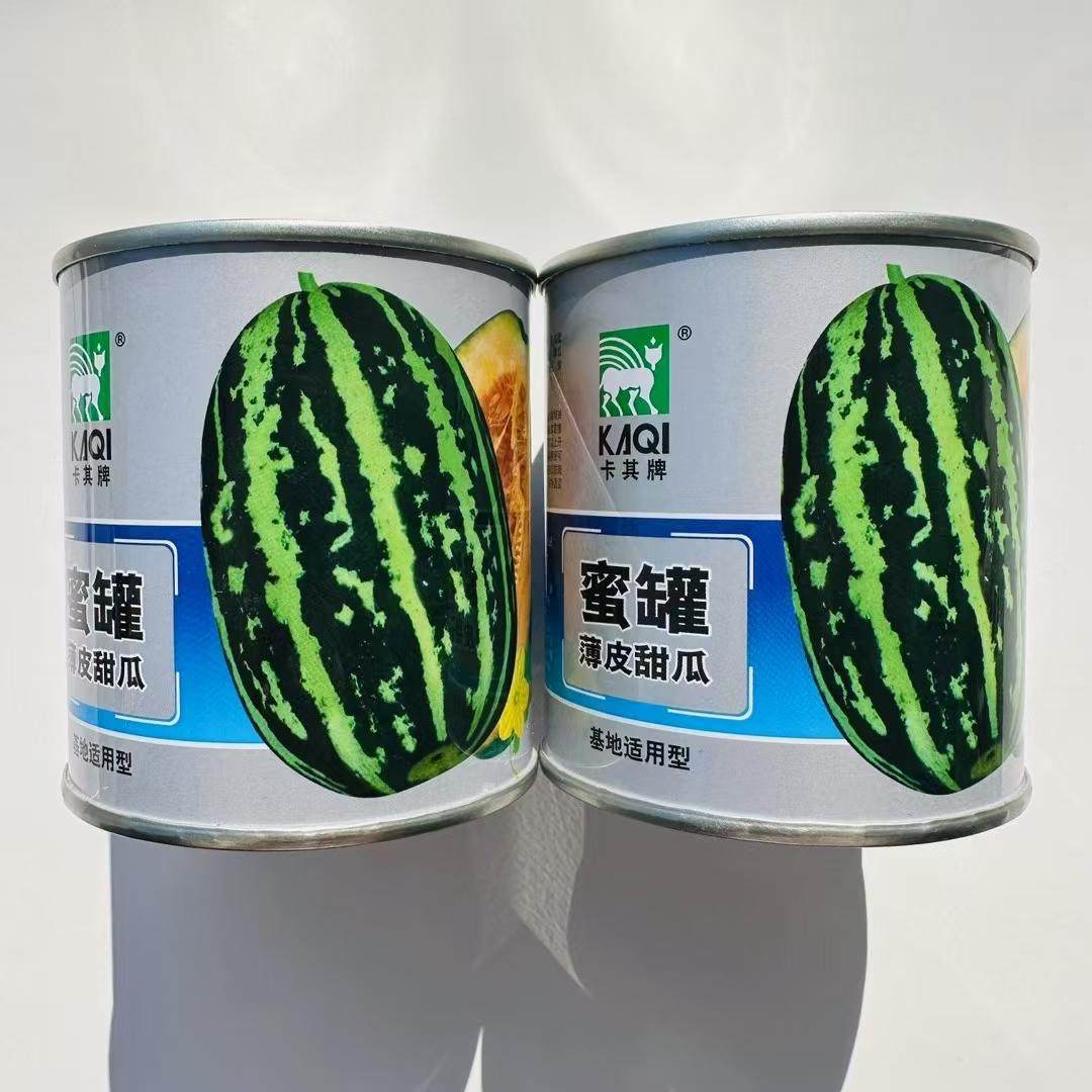 卡其蜜罐甜瓜种子薄皮香瓜种籽花皮甜掉牙高产高糖冰糖子香瓜种子