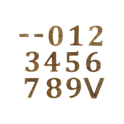 数字号码牌铜数字别墅民宿号码牌