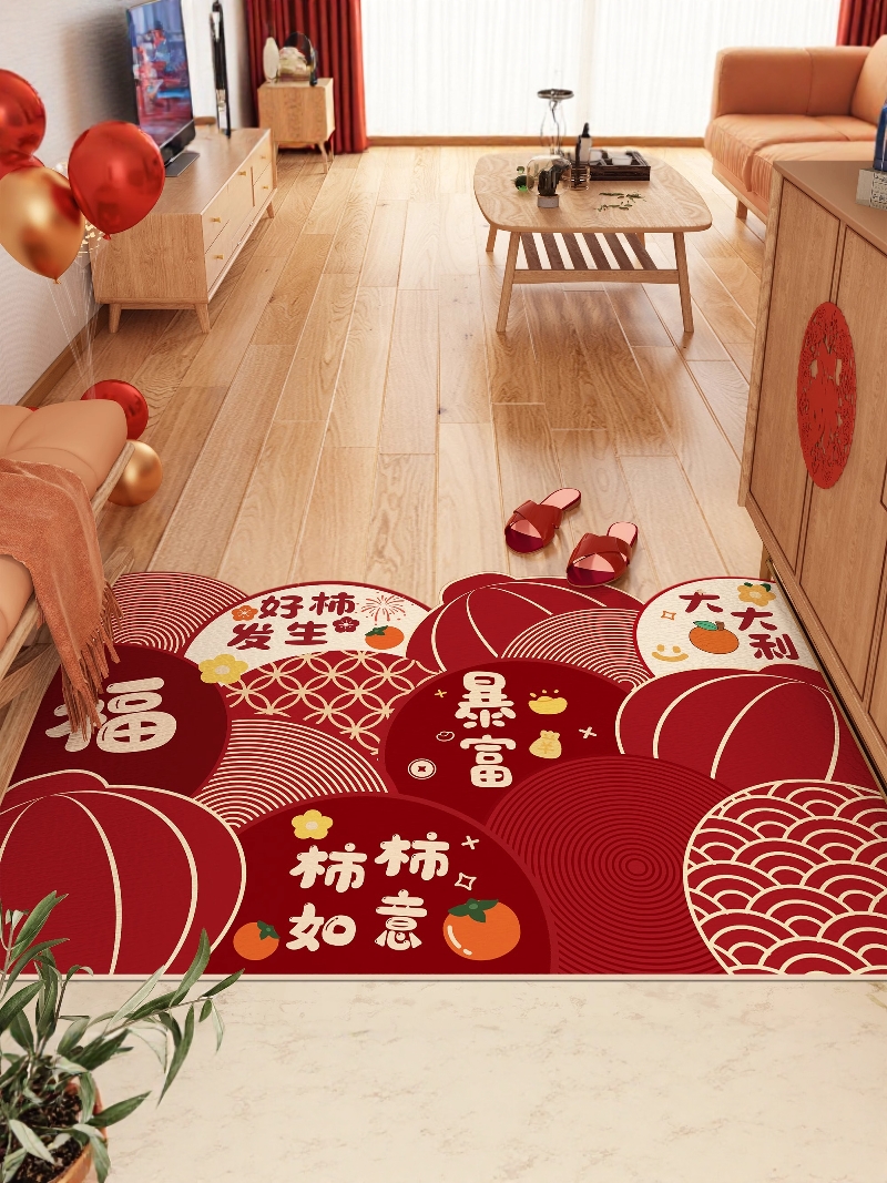 入户地垫2025新款家用玄关防滑脚垫免洗可擦pvc垫门口可裁剪门垫