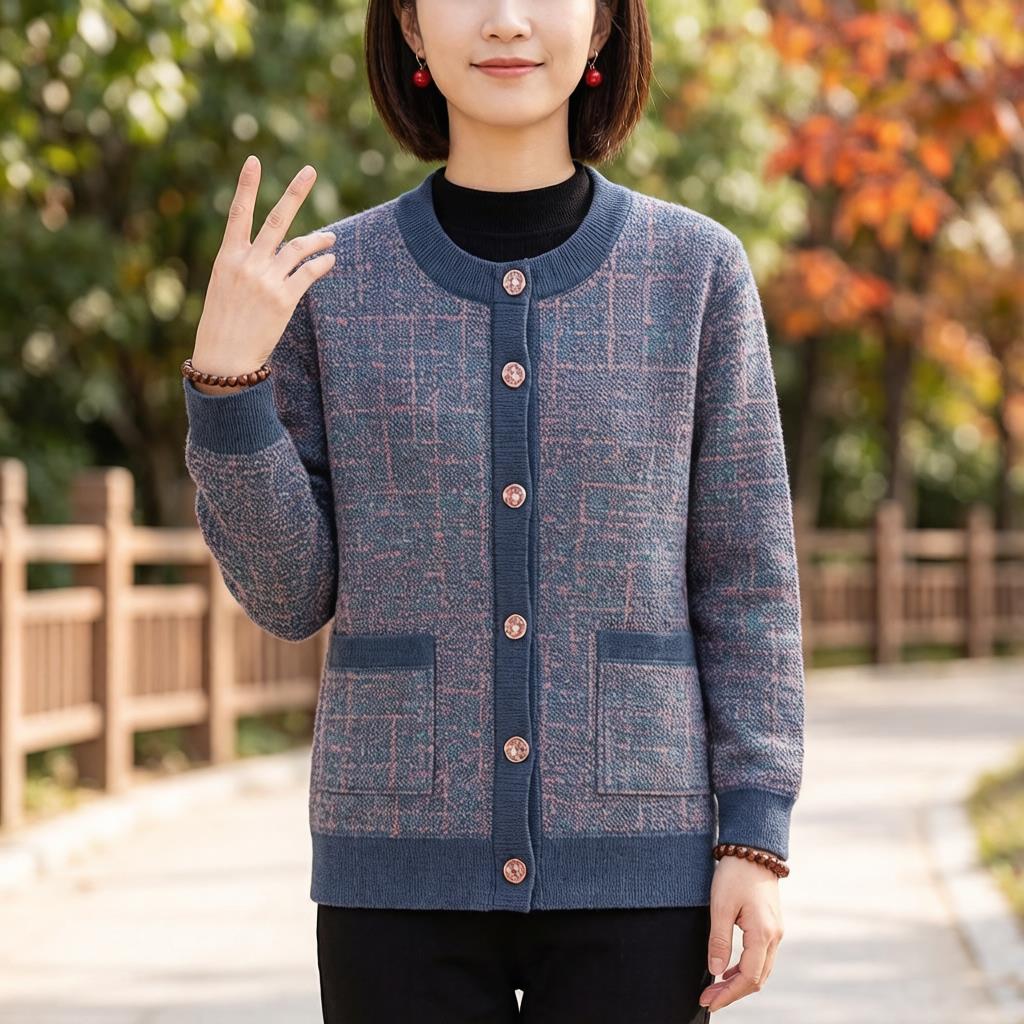 中老年人妈妈奶奶加绒加