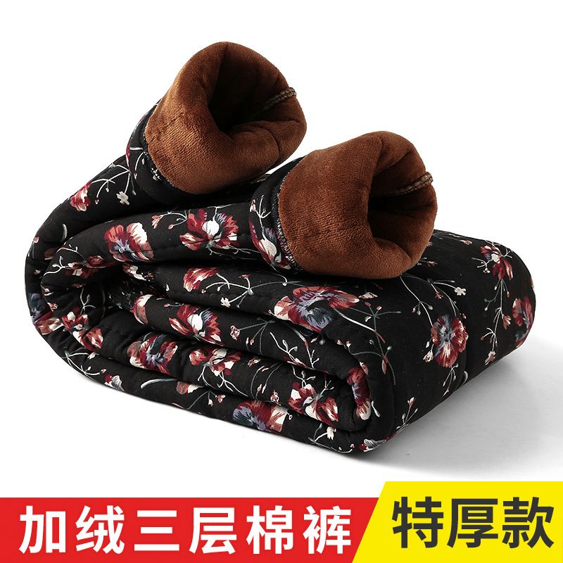 中老年人女裤冬款奶奶装