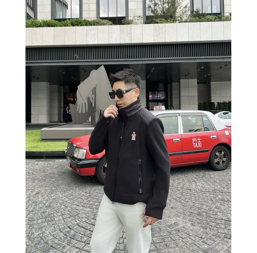 【玛雅拼接外套】痞帅男装秋季老钱上衣贴布绣男士休闲夹克25396