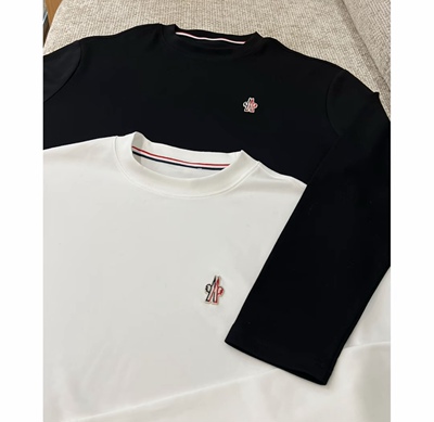 【雪山摩登长袖】秋冬莫代尔弹力保暖织带百搭休闲打底长袖T8113