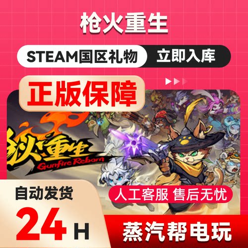 枪火重生 steam正版礼物  国区礼物赠送  好友赠礼