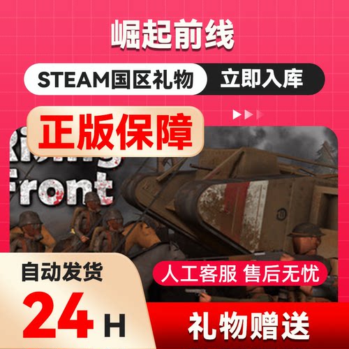 崛起前线 steam正版礼物  国区礼物赠送 好友赠礼 Rising Front
