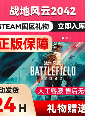 steam正版 战地风云2042 好友礼物 国区礼物    正版礼物