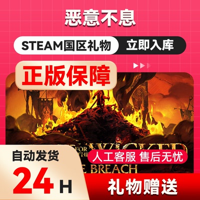 steam正版 恶意不息 好友礼物 国区礼物    正版礼物