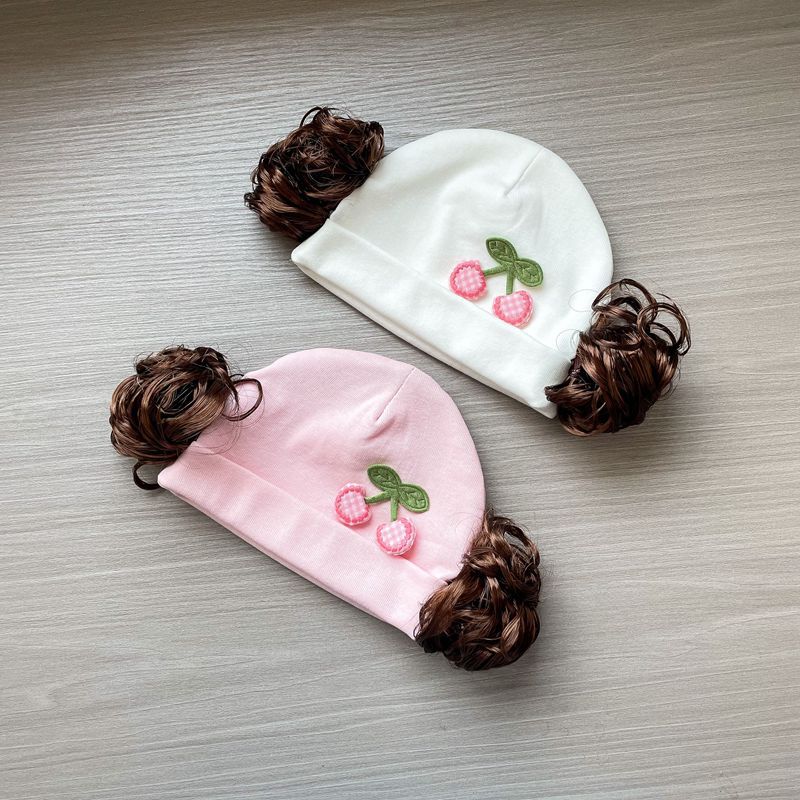 无品牌纯棉胎帽无檐假发设计帽子