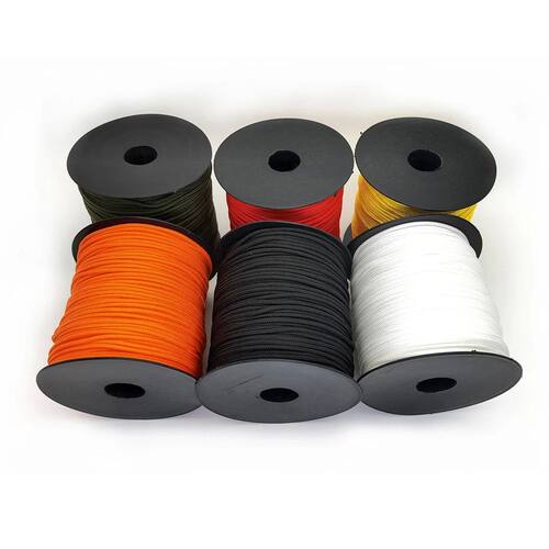 100M One Stand Cores Paracord Rope 2mm Outdoor Polyester Par