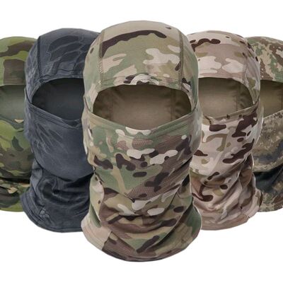 Camouflage Outdoor Riding Mask Outdoor Sun Protection Single