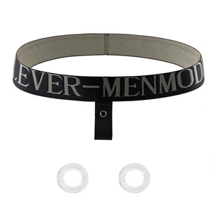 男士性感内裤成人情调丁裤镂空提型吊环JJ套硅胶锁精环一字裤新款