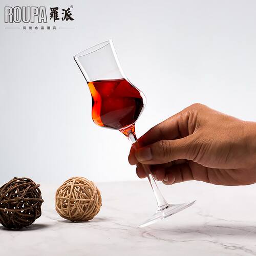手工酒杯水晶玻璃ROUPA创意