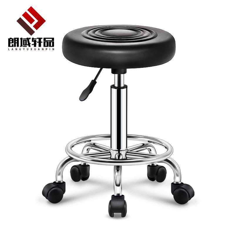 万向轮小凳子美容凳美容院专用美容凳子带轮大工凳理发店美发店