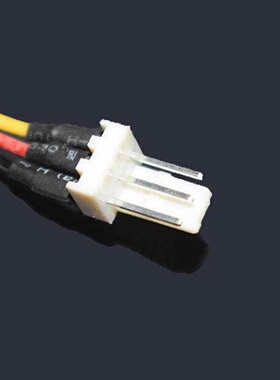 3pin风扇延长CPU散热器延长线PWM 3针CPU延长线3P 4P 4针转接线