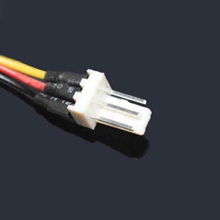 3pin风扇延长CPU散热器延长线PWM 3针CPU延长线3P 4P 4针转接线