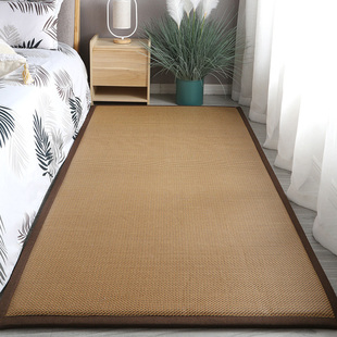 夏季凉席地毯日式榻榻米垫宿舍学生单人床垫卧室午休藤席草席地垫