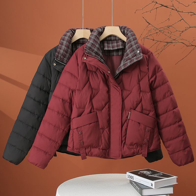 时尚加厚棉服女冬季2025新款