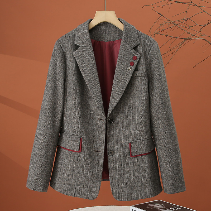 小个子西装外套女2026新款女装外衣春装时尚洋气休闲女士西服上衣