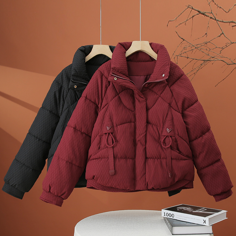 立领棉服女款冬季2025新款