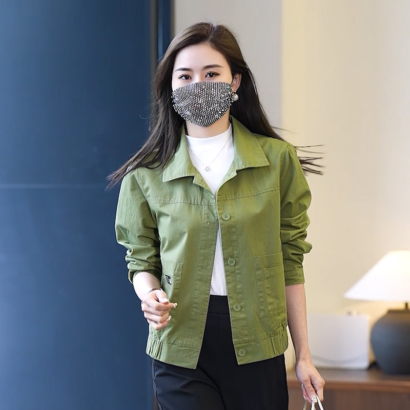 缪真春秋季常规款外套女