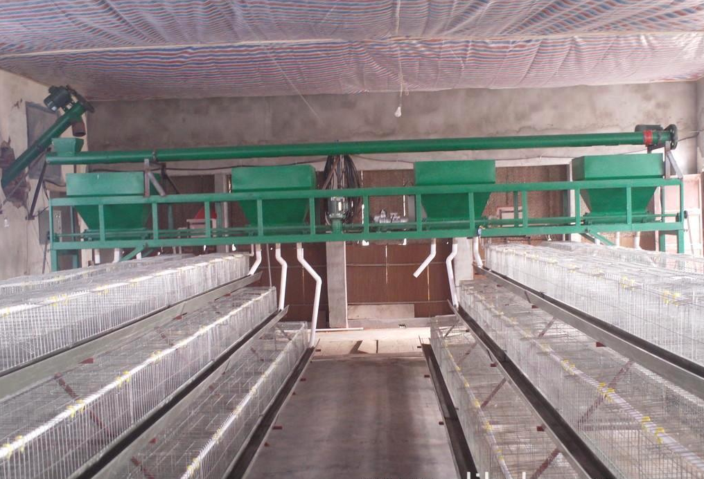 新款 蛋鸡配件养殖养鸡行车喂料机全自动饲喂上料机设备