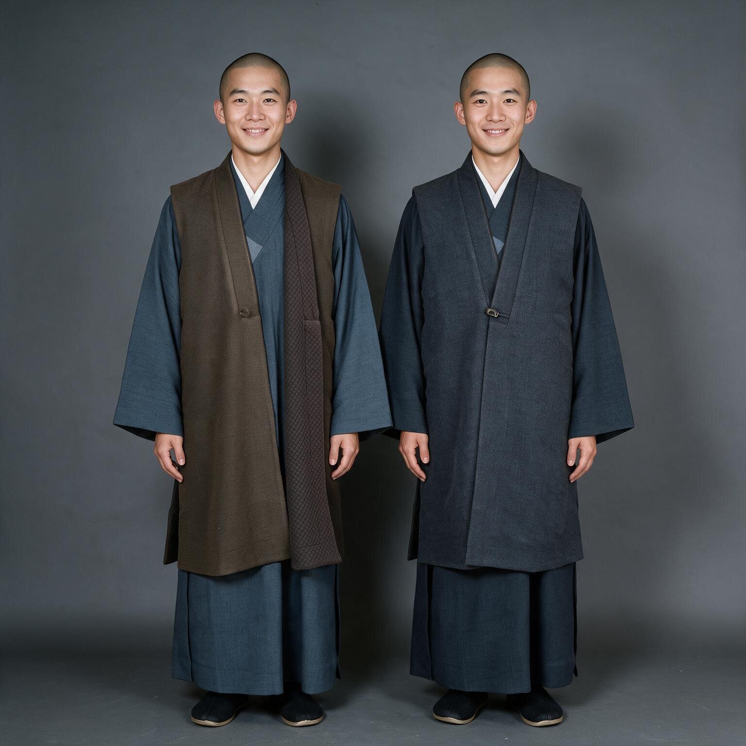 出家人加厚保暖透气汉服