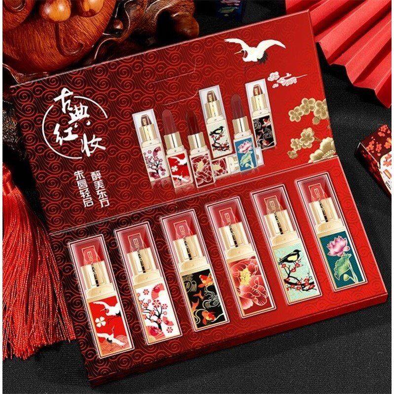 口红套装正品全套组合一套初学者哑光学生款化妆新手女平价礼盒装