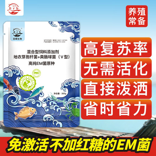 高纯EM菌种水产养殖肥水培藻