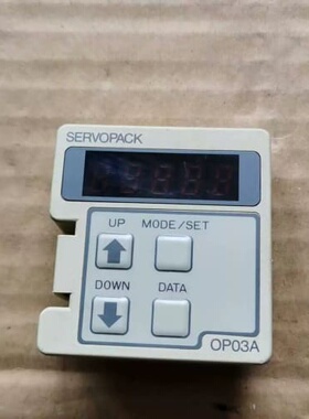 询价安川控制面板JUSP-OP03A实物包好