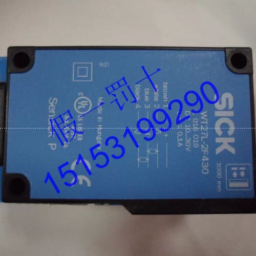 询价WT27L-2F430【】SICK西克激光漫反射光电开关实物图