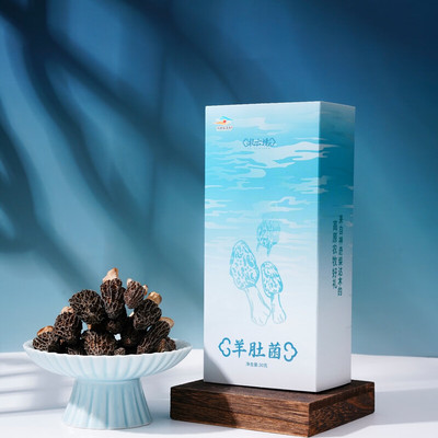 青海高原特产柴达木羊肚菌礼云境羊肚菌高原特产礼盒