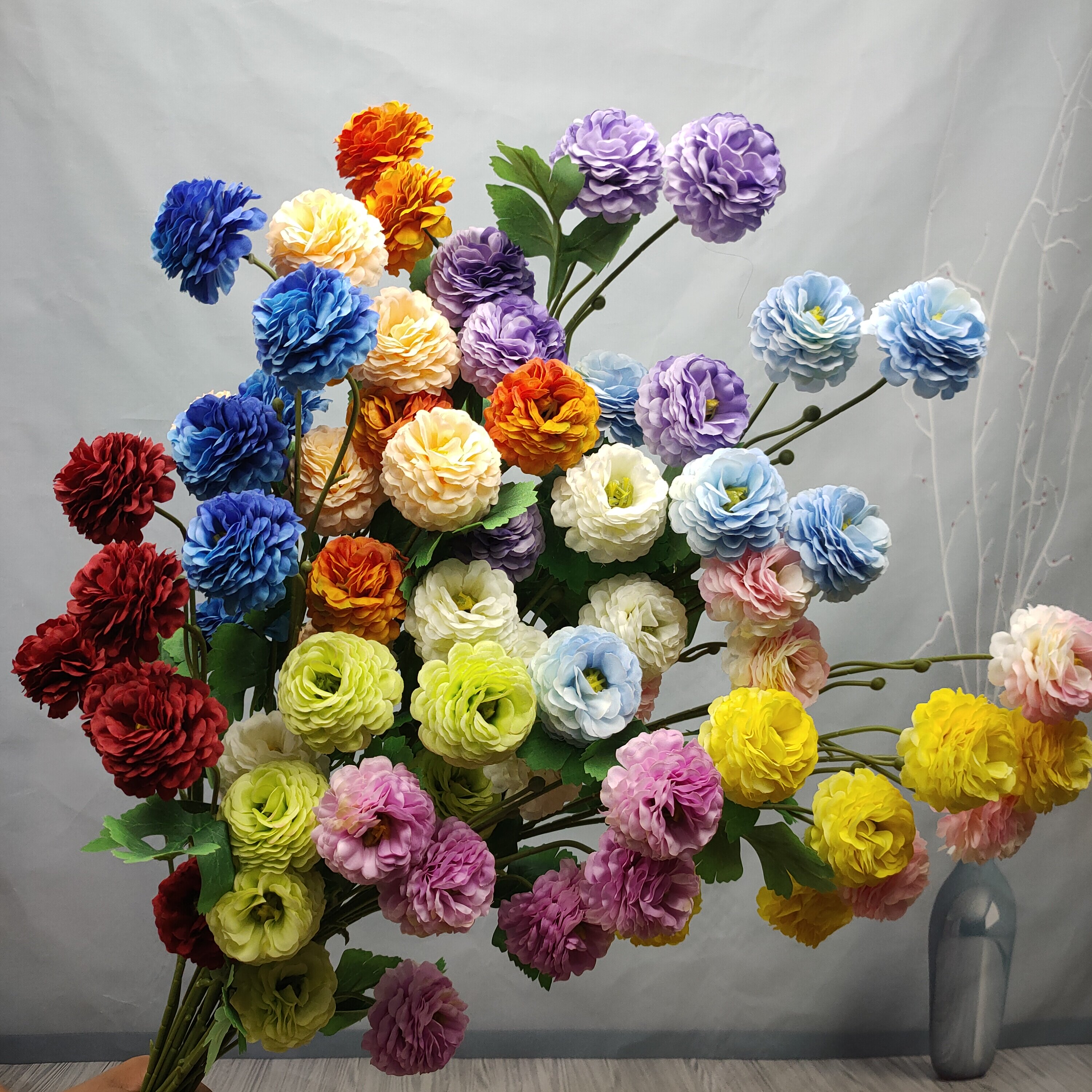 六头丁香花婚庆仿真花批发